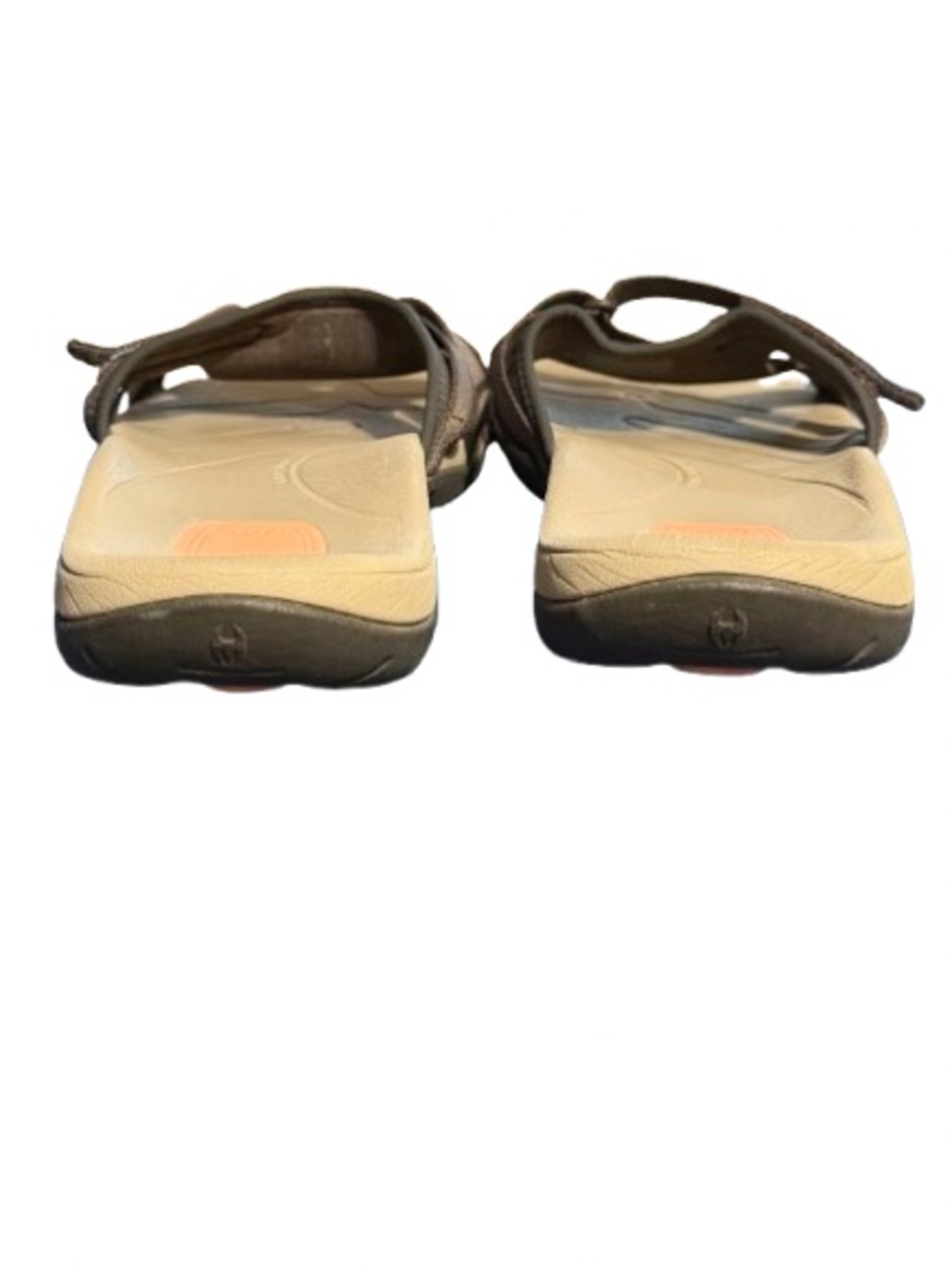 Women’s Teva Tirra Slide Sandals Brown Beige Comfort Outdoor Size 12 - Picture 3 of 5